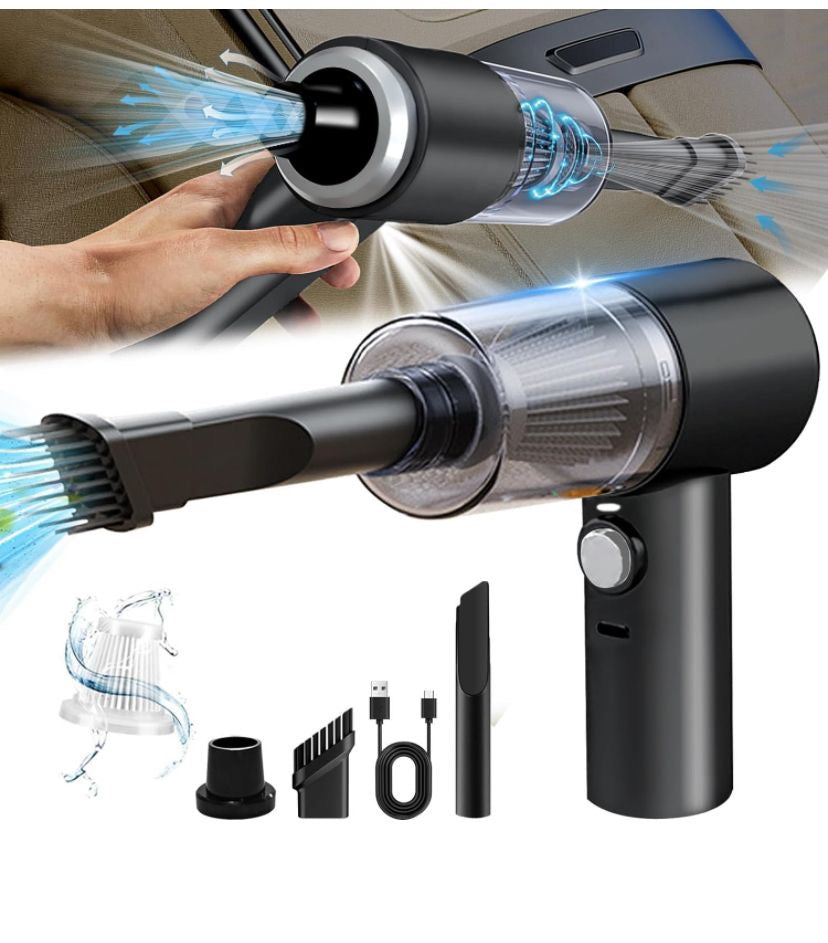 Mini Aspiradora Portátil – Elimina suciedad en segundos (Sin esfuerzo)