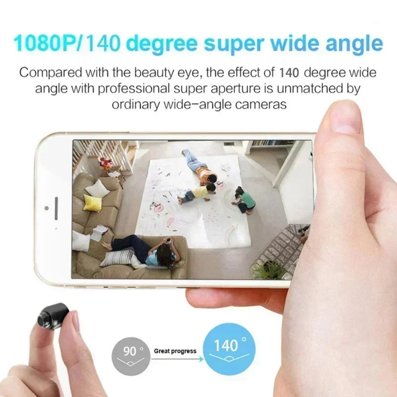 Mini WiFi Security Camera 1080P